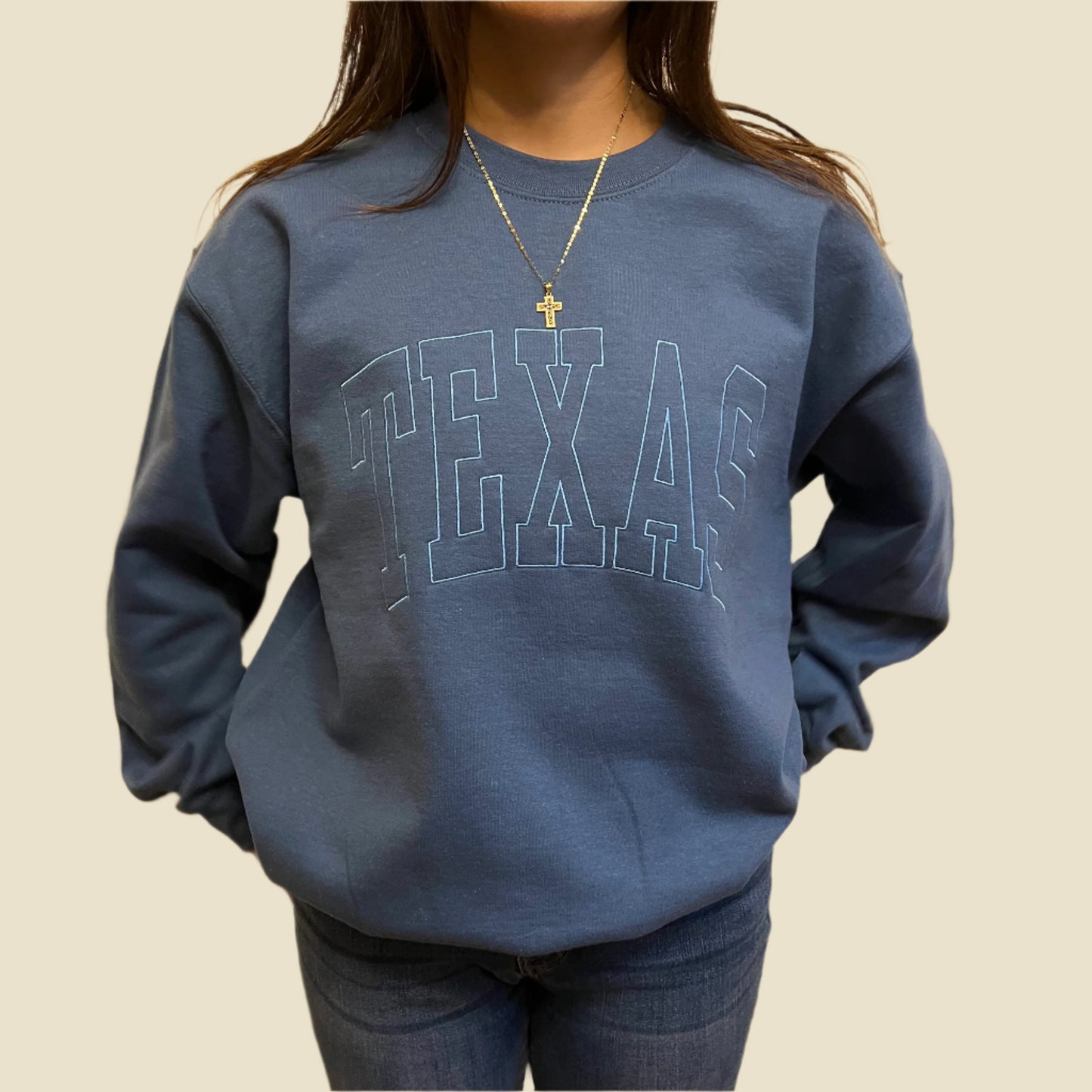 Texas Embroidered Sweatshirt
