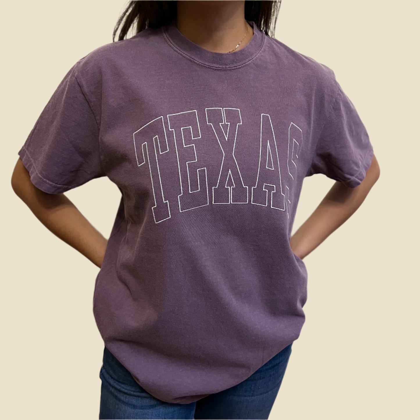 Texas Embroidered T-Shirt