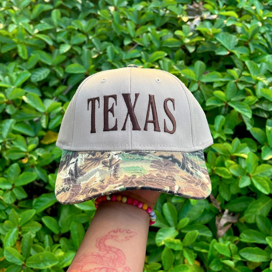 Texas Camo Two-Toned Cap
