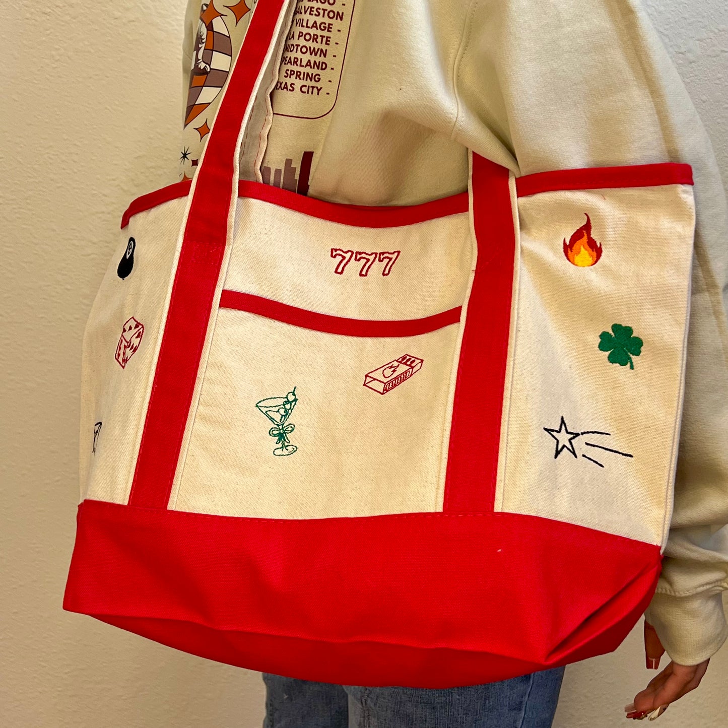 Lucky Girl Tote Bag