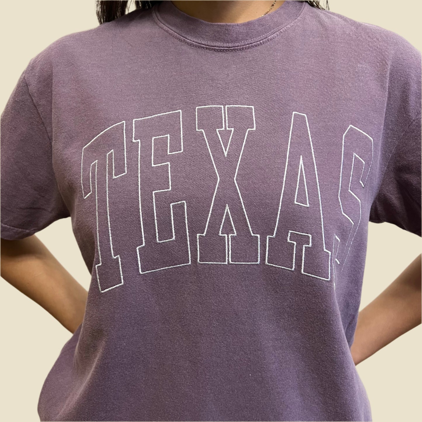 Texas Embroidered T-Shirt