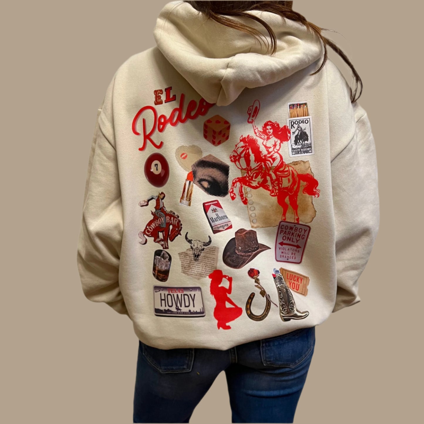 El Rodeo Dropshoulder Hoodie