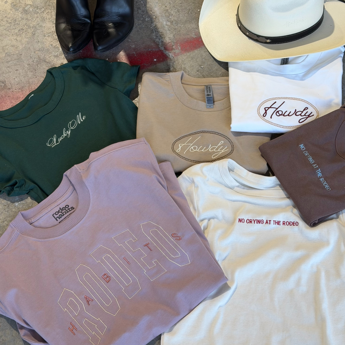 Lucky Me Cropped Tee