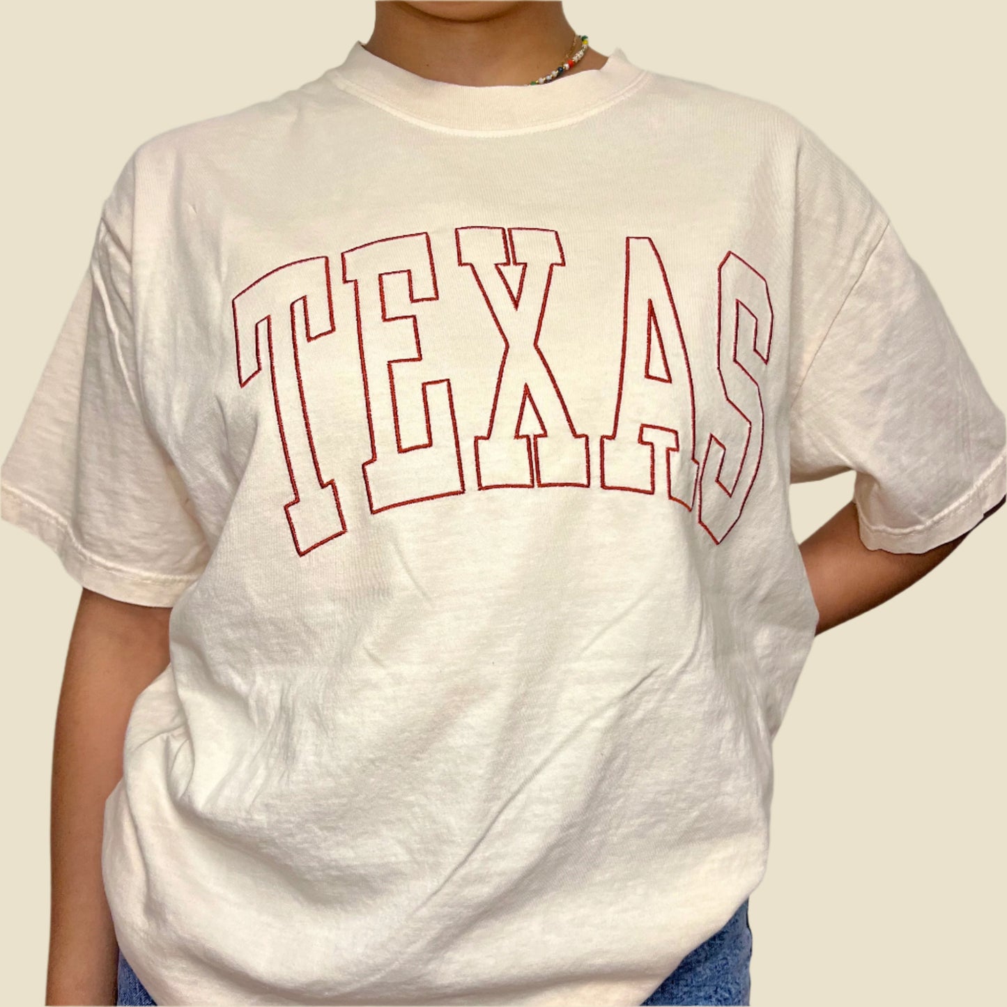 Texas Embroidered T-Shirt