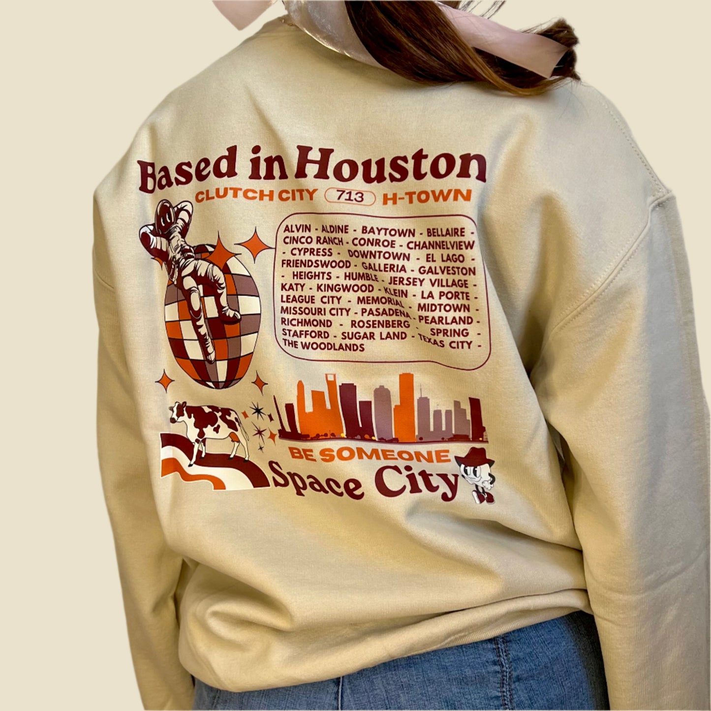 Based in Houston Sweatshirt