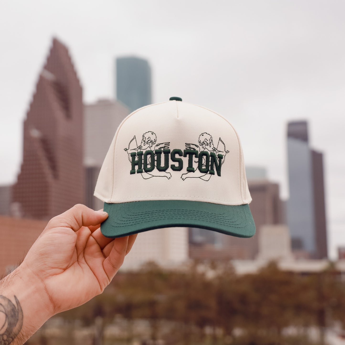 Houston Two-Toned Structured Cap