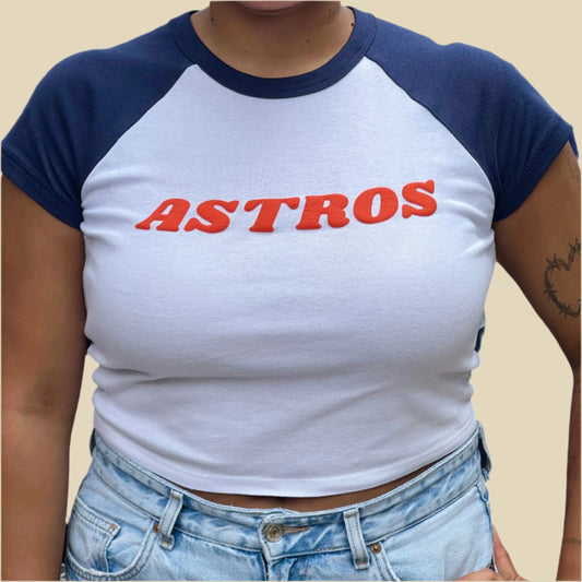 Ballgame Baby Tee - Y2K