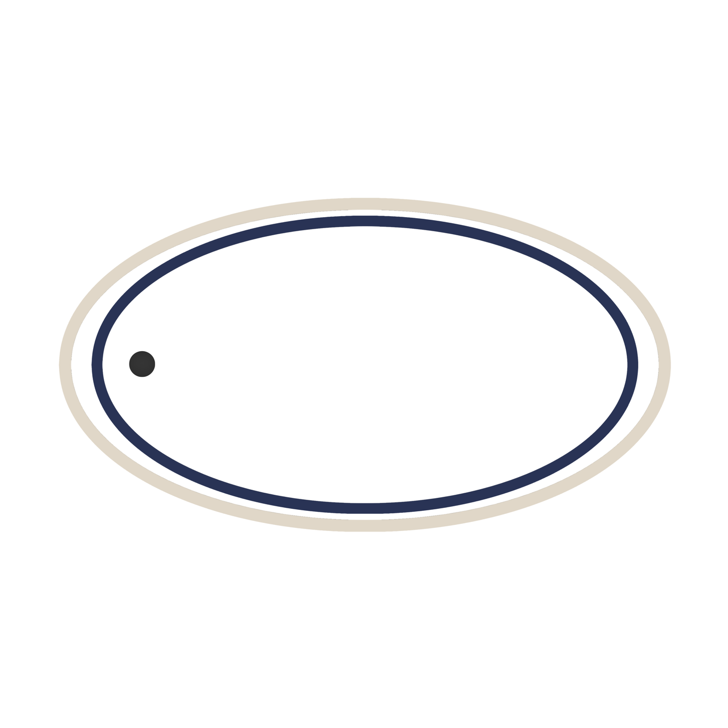 Retro Customizable Name Keytag