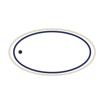 Retro Customizable Name Keytag