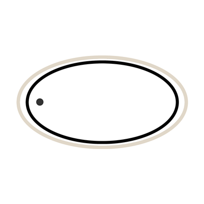 Retro Customizable Name Keytag