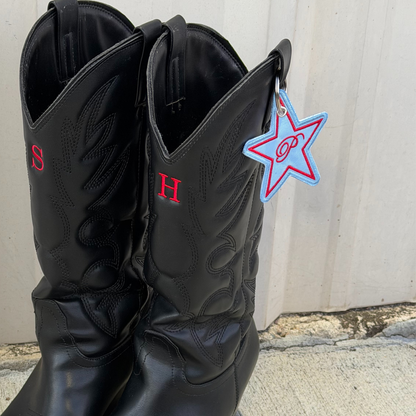 Star Customizable Initial Keytag