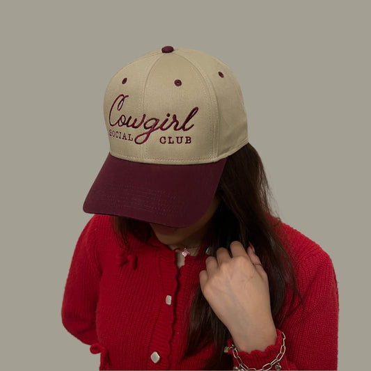Cowgirl Social Club Relaxed Cap