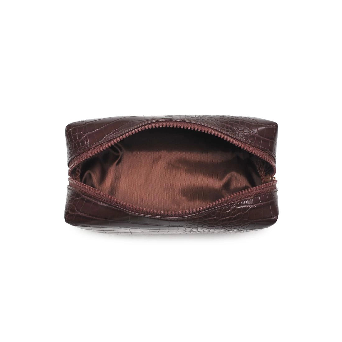 Faux Croc Pouch