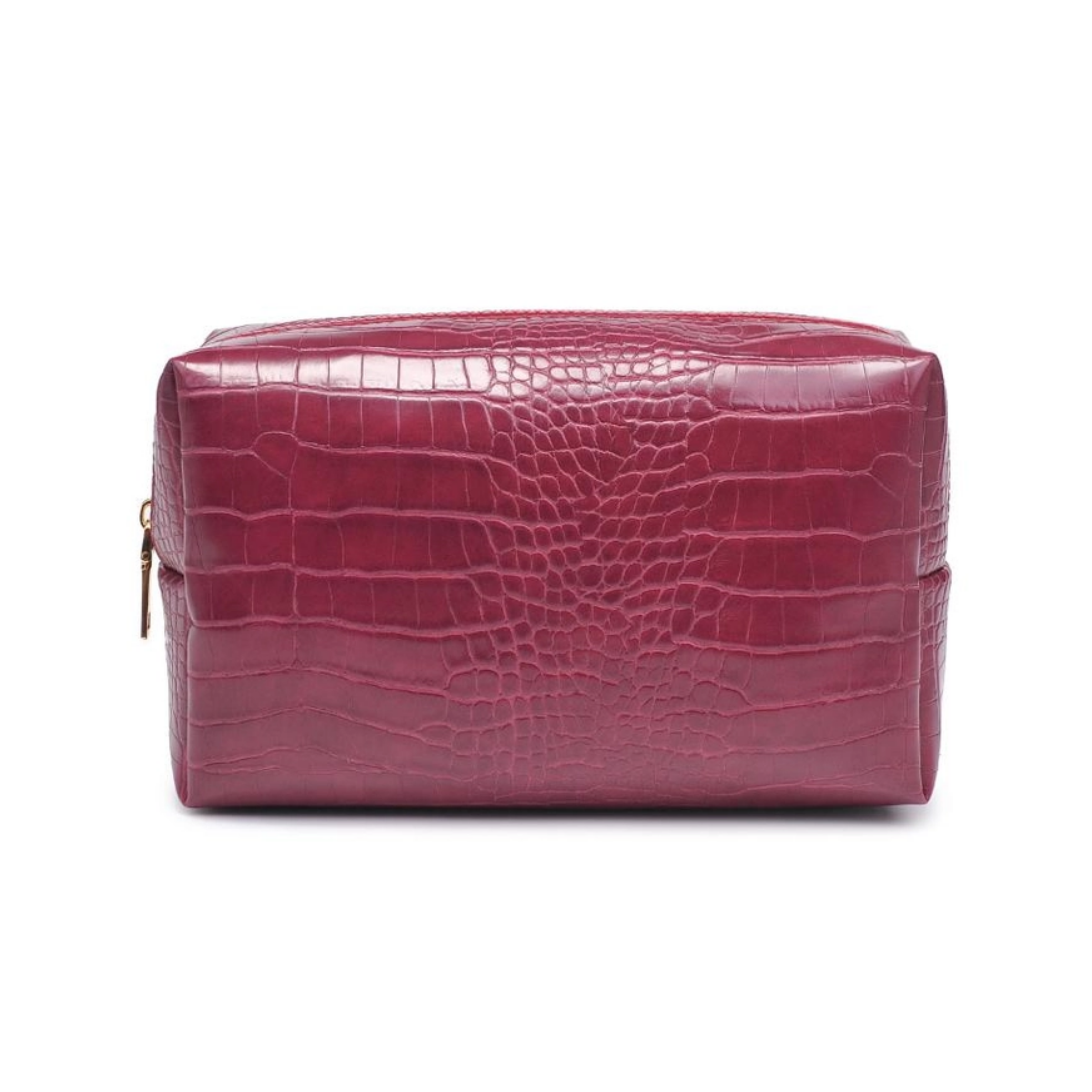 Faux Croc Pouch