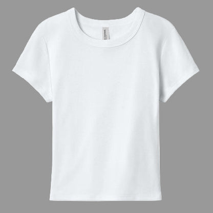 Custom Embroidered Baby Tee