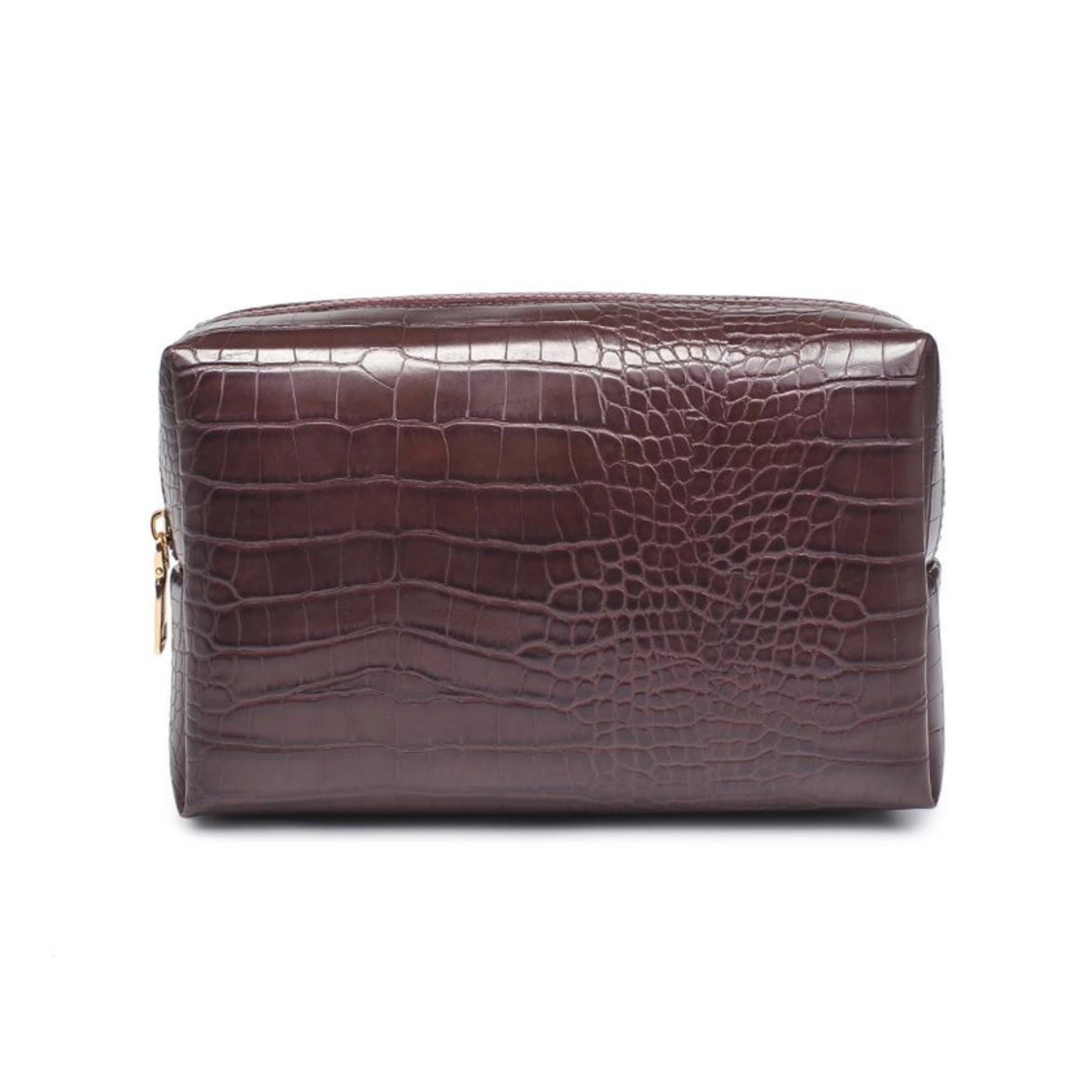 Faux Croc Pouch