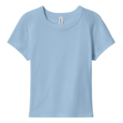 Embroidered Baby Tee Customizable