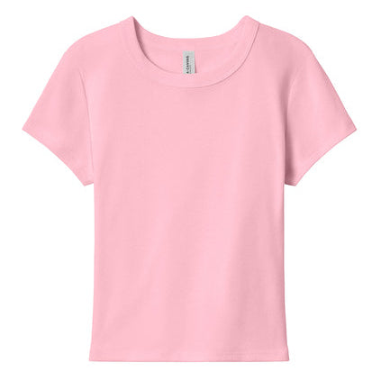 Embroidered Baby Tee Customizable