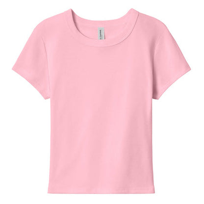 Embroidered Baby Tee Customizable