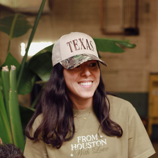 Texas Camo Two-Toned Cap