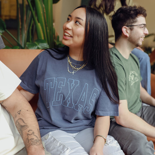 Texas Embroidered T-Shirt