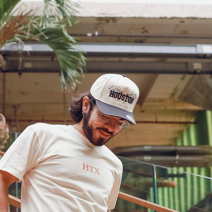 Houston Two-Toned Structured Cap