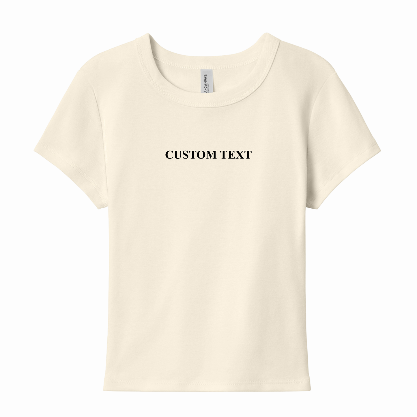 Custom Embroidered Baby Tee