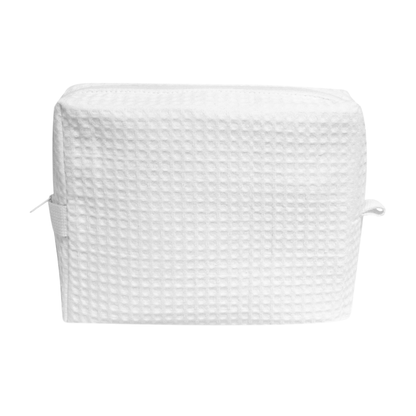 Cotton Waffle Pouch Customizable